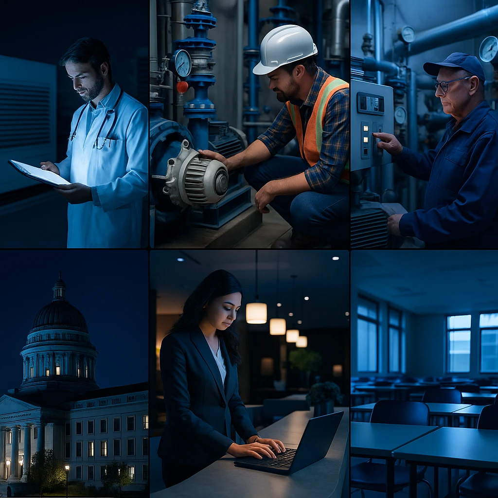 Facility management case study visualization