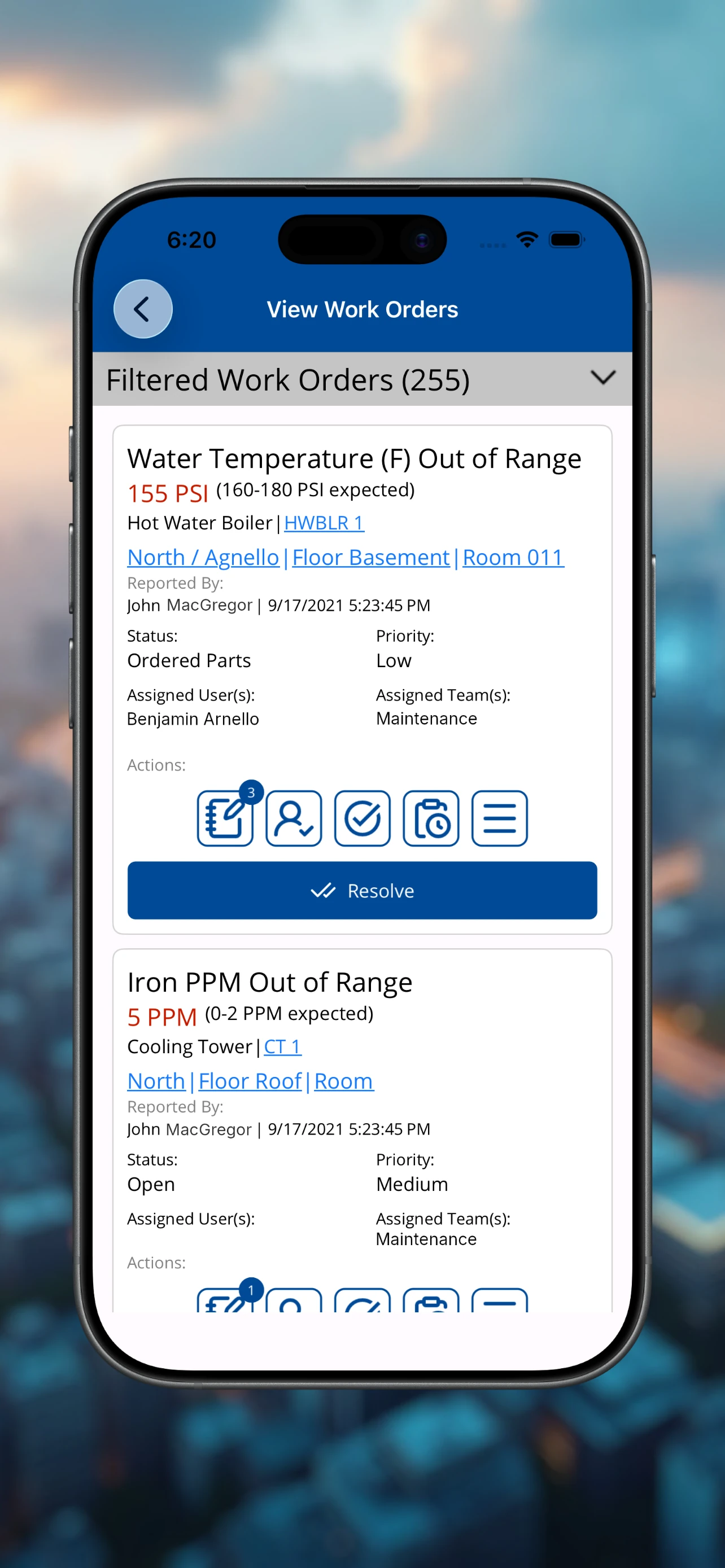 Work Orders — Offline Ready